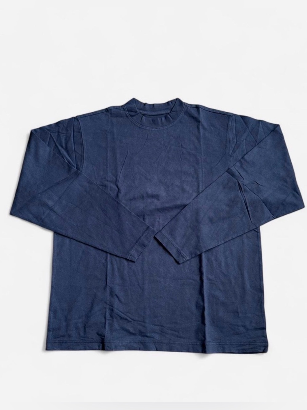 YEEZY X GAP H03 NAVY BLUE LONG SLEEVE T-SHIRT SIZE MEDIUM NEW IN BAG